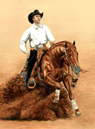 Western, Equine Art - Slide